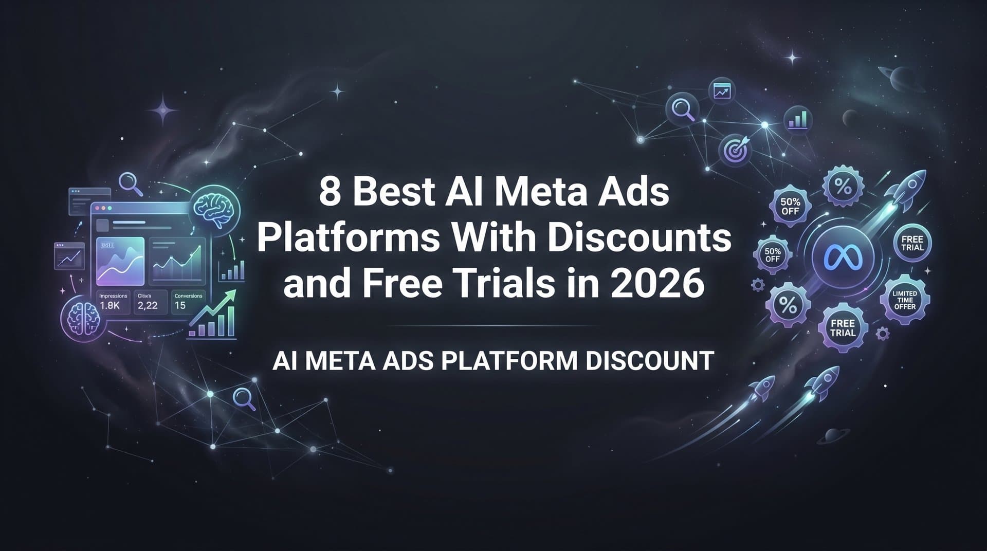 Featured image for 8 Best AI Meta Ads Platforms With Discounts and Free Trials in 2026