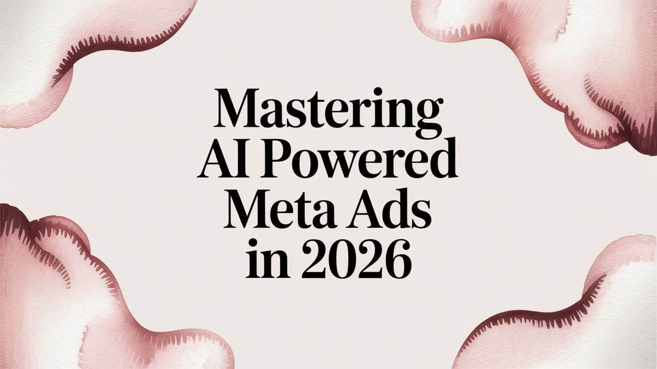 Featured image for Mastering AI Powered Meta Ads in 2026