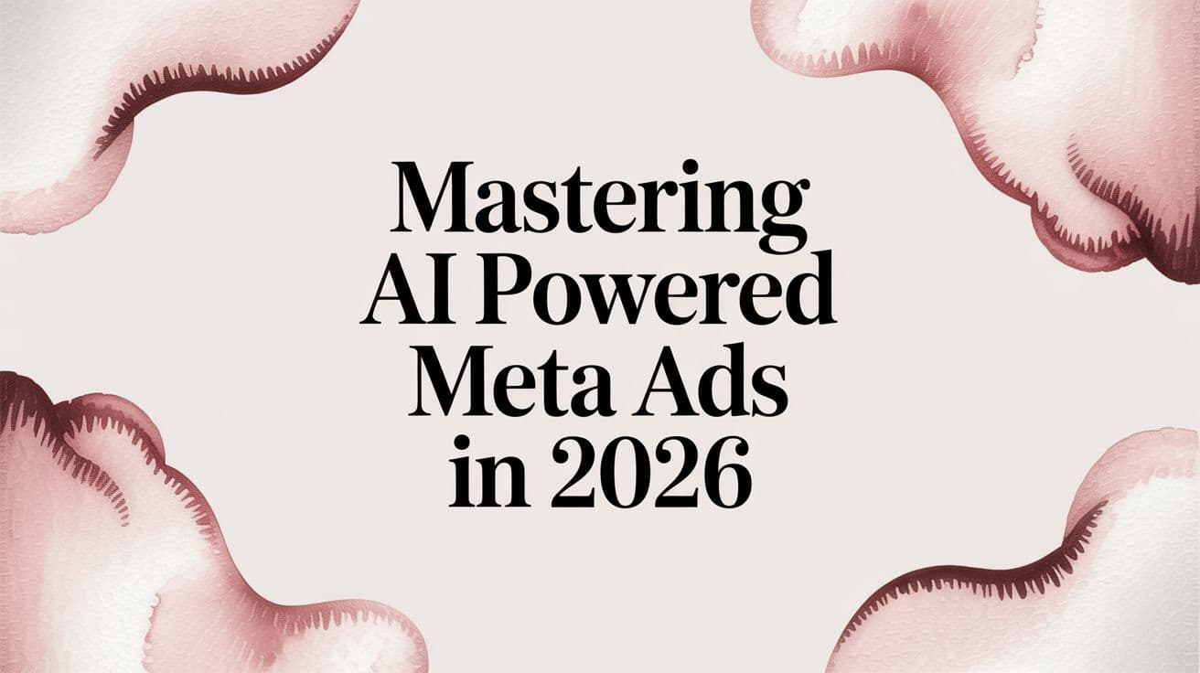 Featured image for Mastering AI Powered Meta Ads in 2026