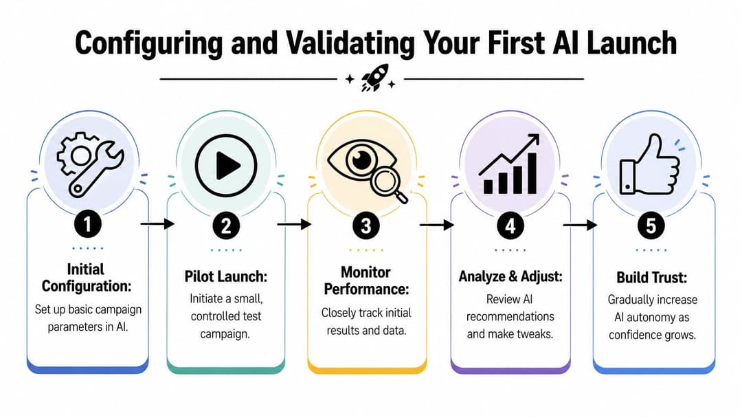 Configuring and Validating Your First AI Launch