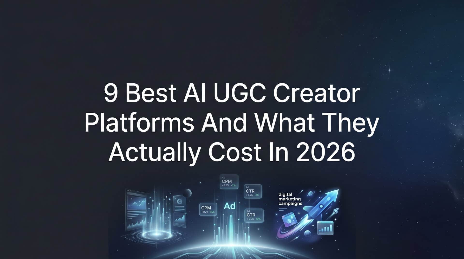 Featured image for 9 Best AI UGC Creator Platforms and What They Actually Cost in 2026