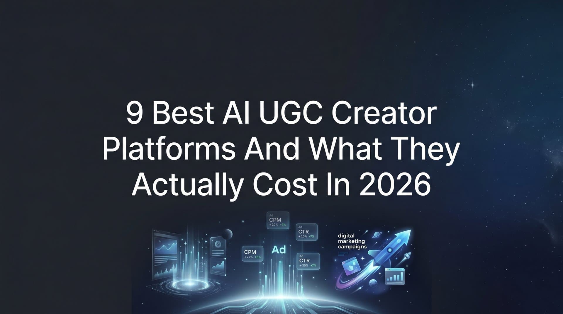 Featured image for 9 Best AI UGC Creator Platforms and What They Actually Cost in 2026