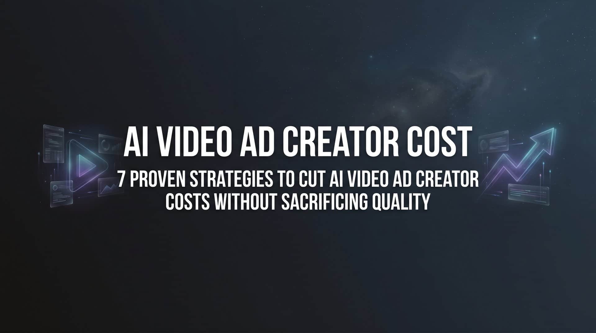 7 Proven Strategies to Cut AI Video Ad Creator Costs Without Sacrificing Quality