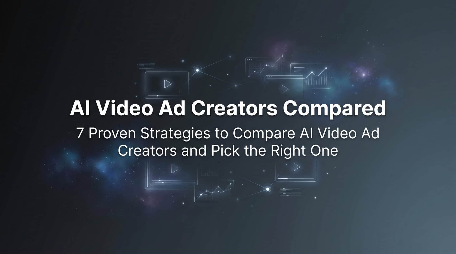 7 Proven Strategies to Compare AI Video Ad Creators and Pick the Right One