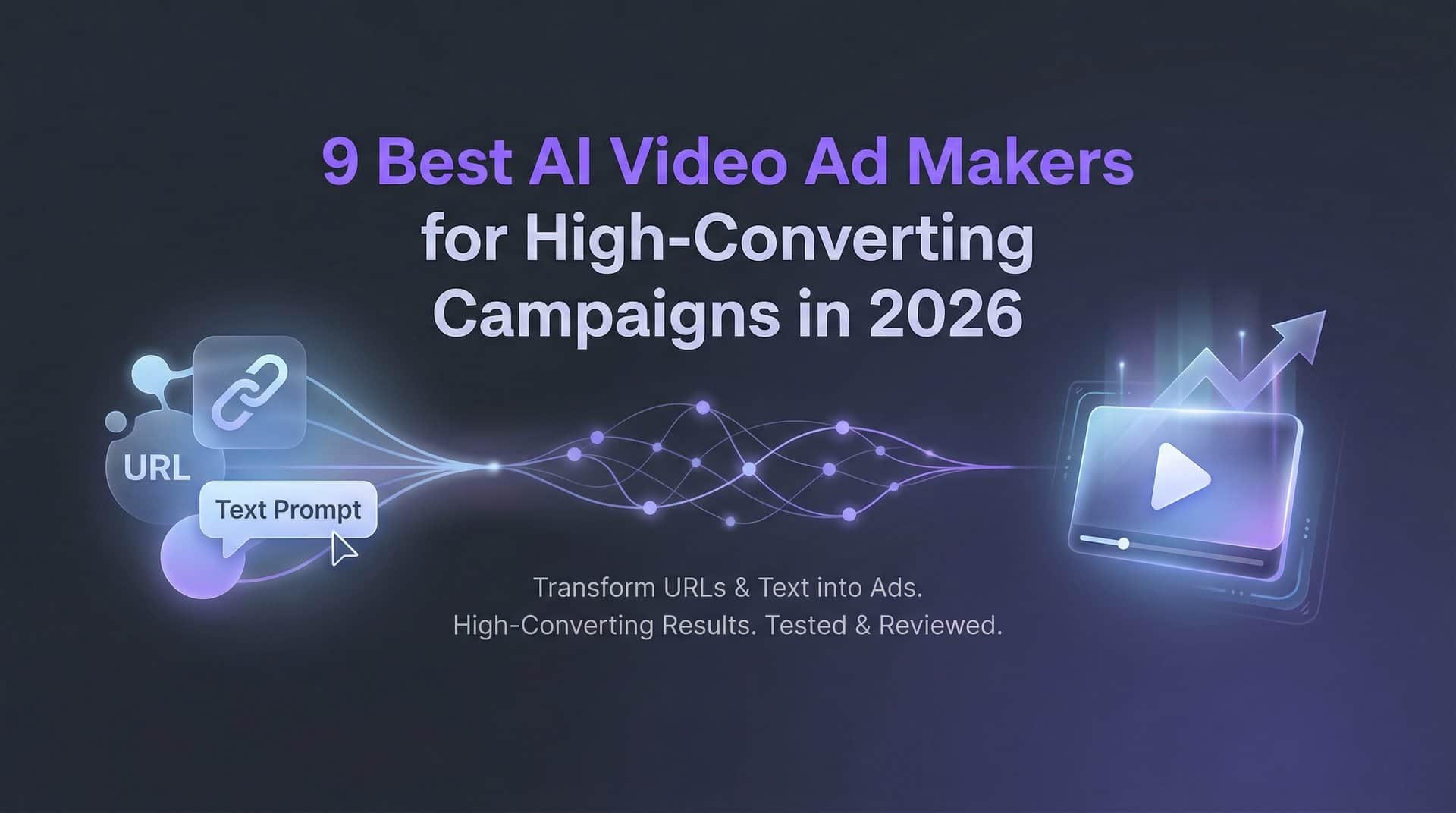 Featured image for 9 Best AI Video Ad Makers for High-Converting Campaigns in 2026