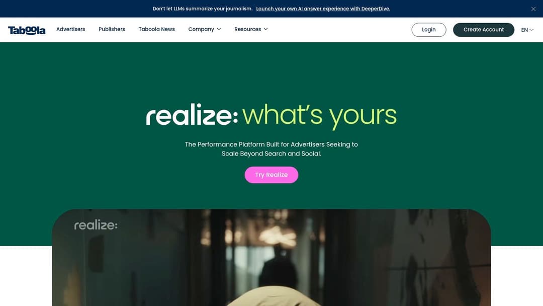 Taboola Realize