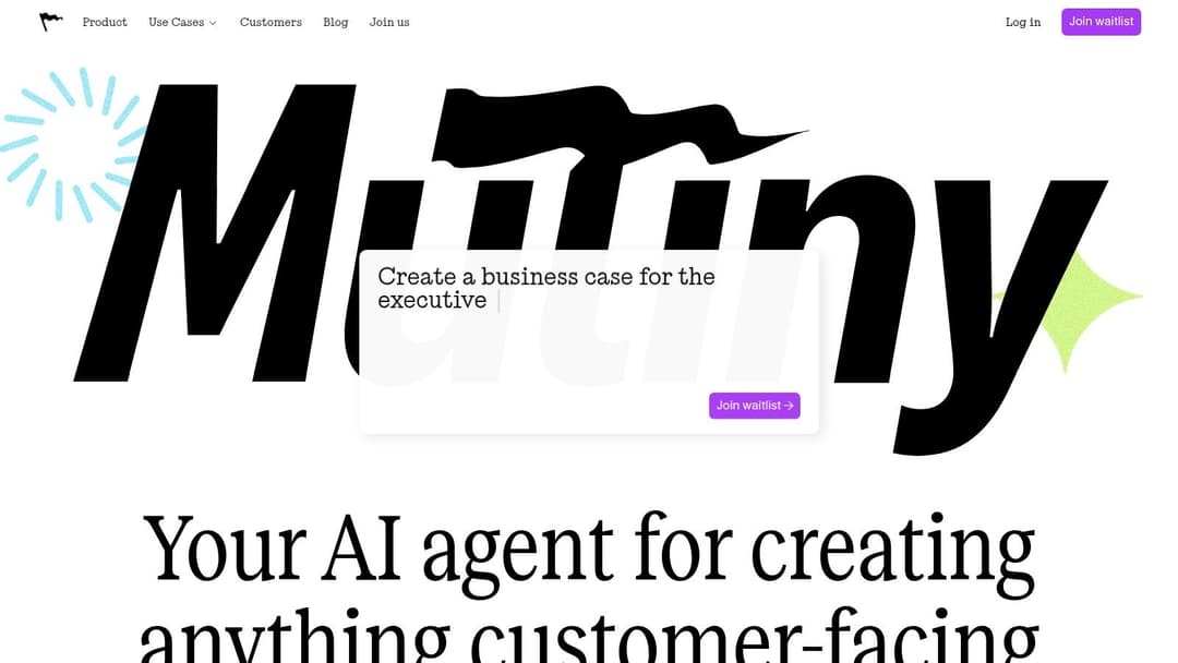 Mutiny AI-powered personalization interface