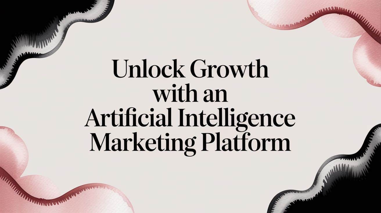 Featured image for Unlock Growth with an Artificial Intelligence Marketing Platform