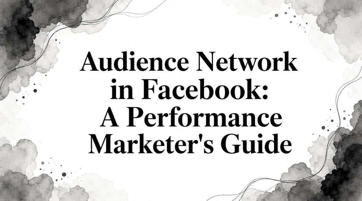 Featured image for Audience Network in Facebook: A Performance Marketer's Guide
