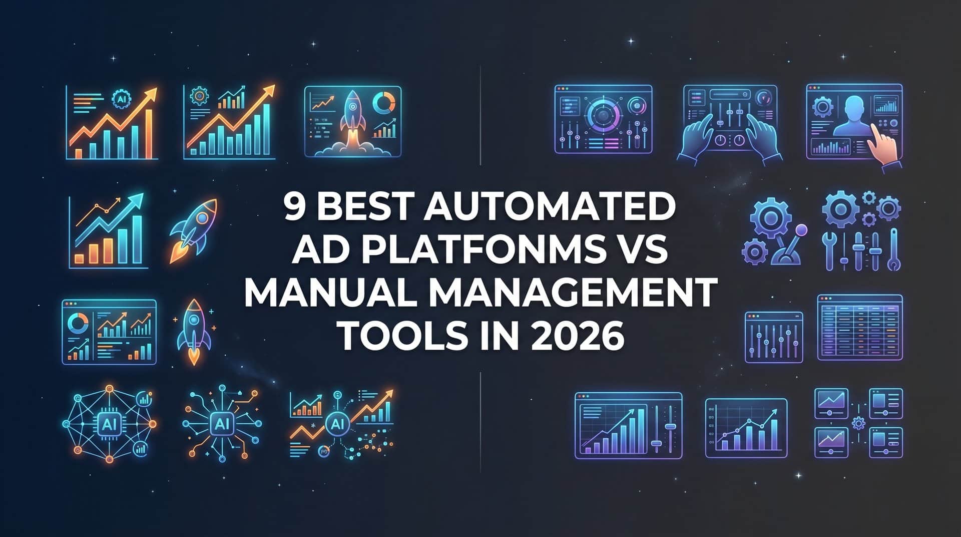 Featured image for 9 Best Automated Ad Platforms vs Manual Management Tools in 2026