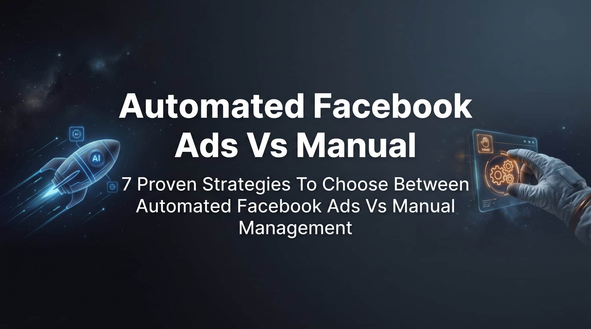 Featured image for 7 Proven Strategies to Choose Between Automated Facebook Ads vs Manual Management