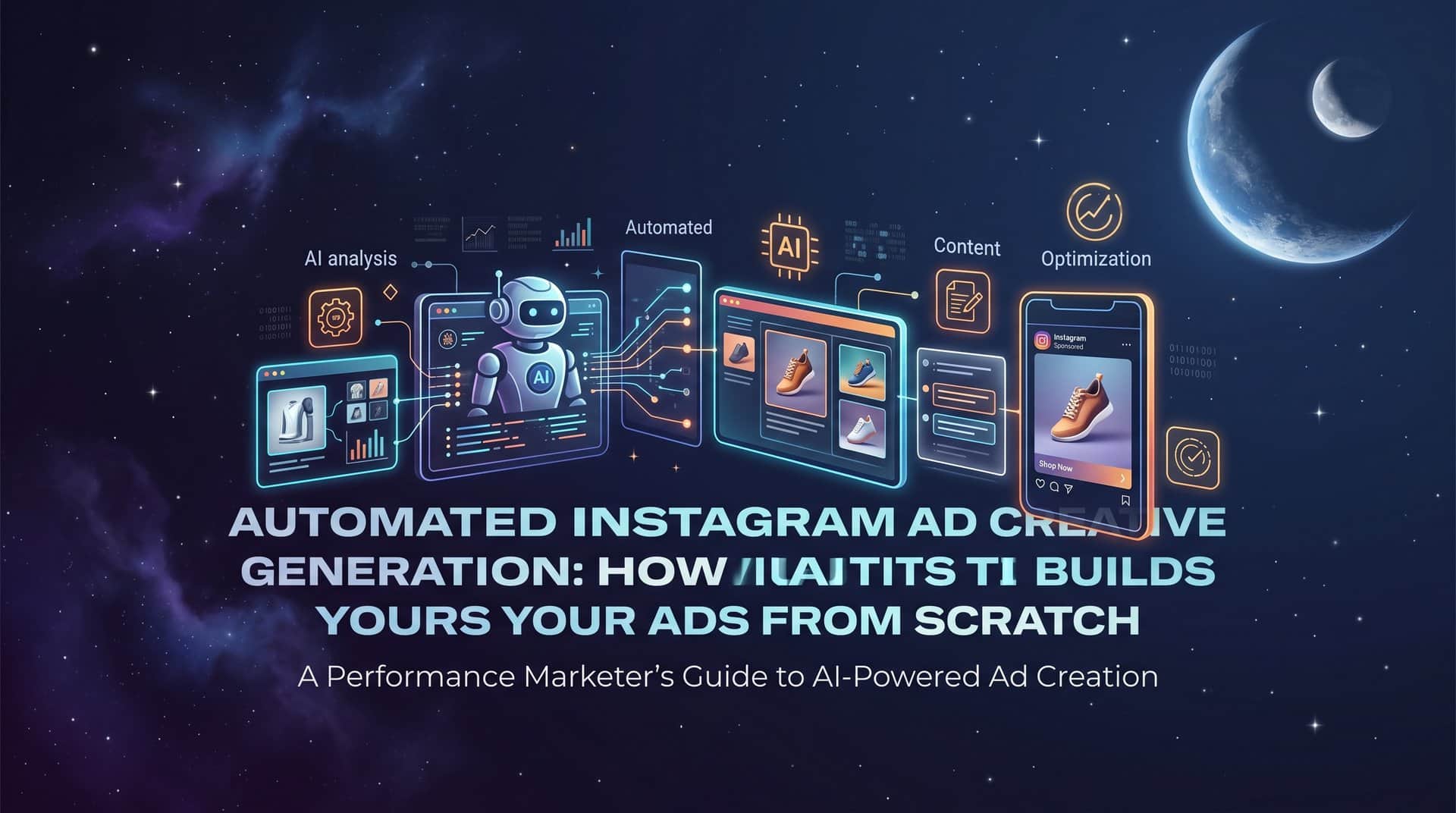 Featured image for Automated Instagram Ad Creative Generation: How AI Builds Your Ads From Scratch