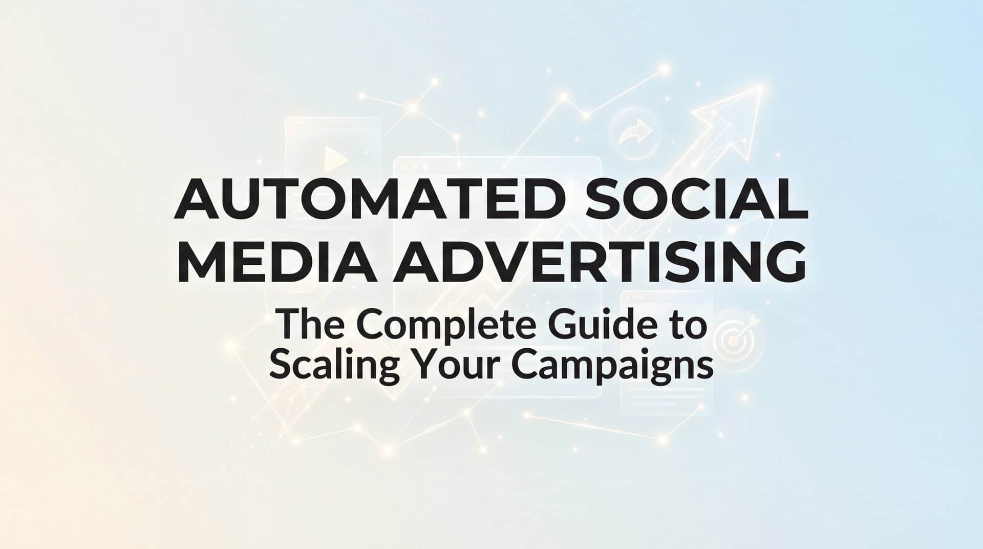 Automated Social Media Advertising: The Complete Guide to Scaling Your Campaigns