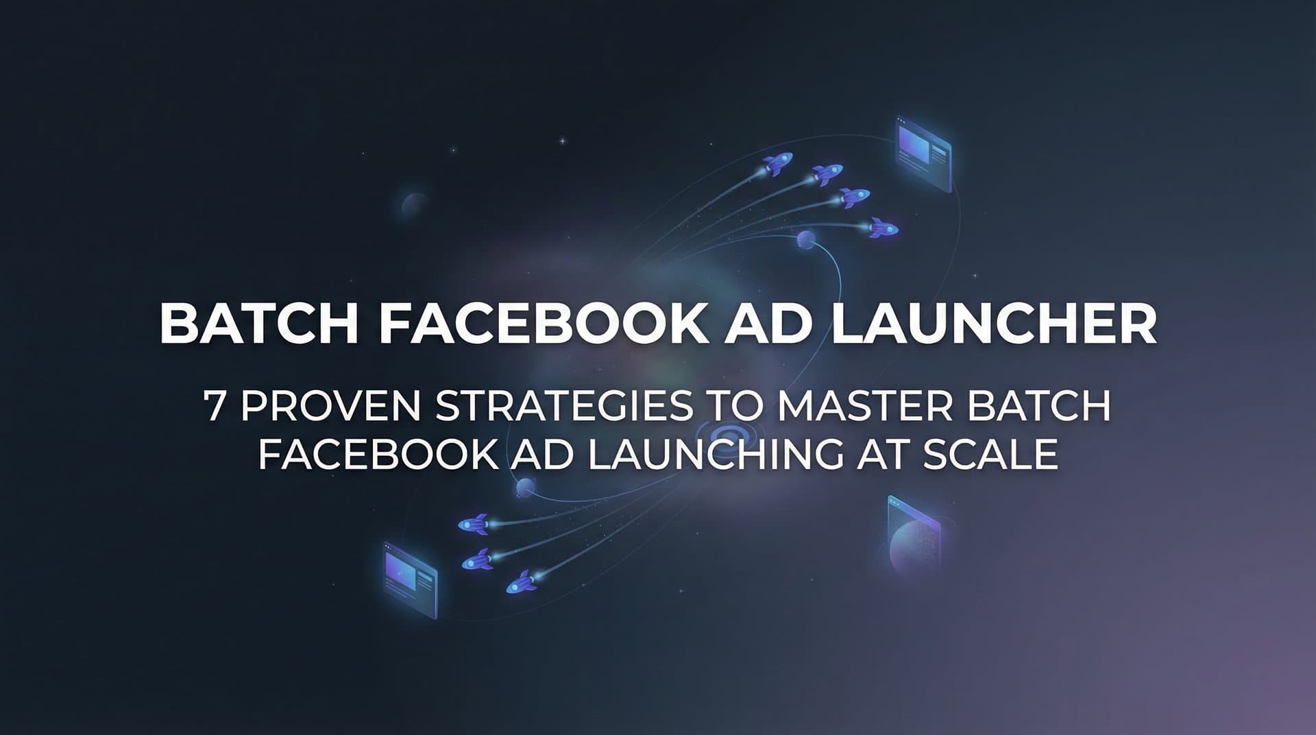Featured image for: 7 Proven Strategies to Master Batch Facebook Ad Launching at Scale
