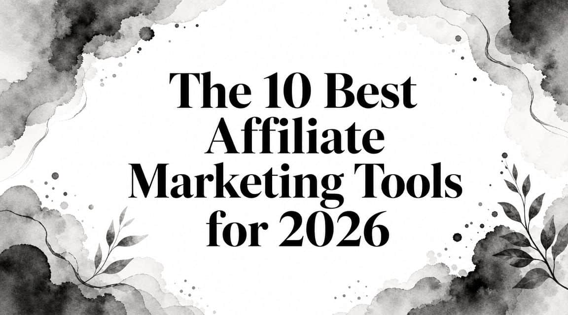 Featured image for The 10 Best Affiliate Marketing Tools for 2026