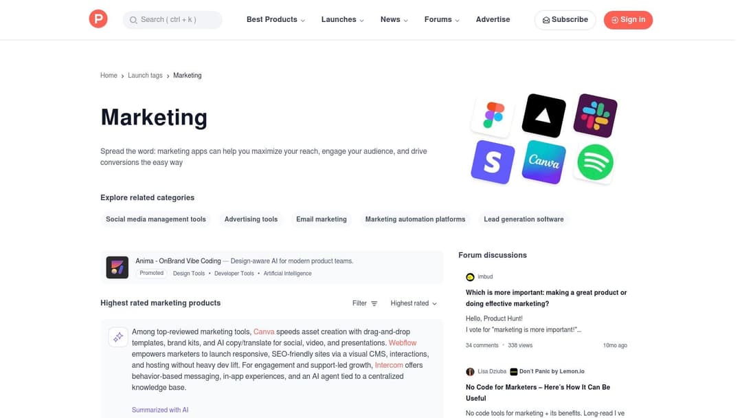 Product Hunt (Marketing topic)