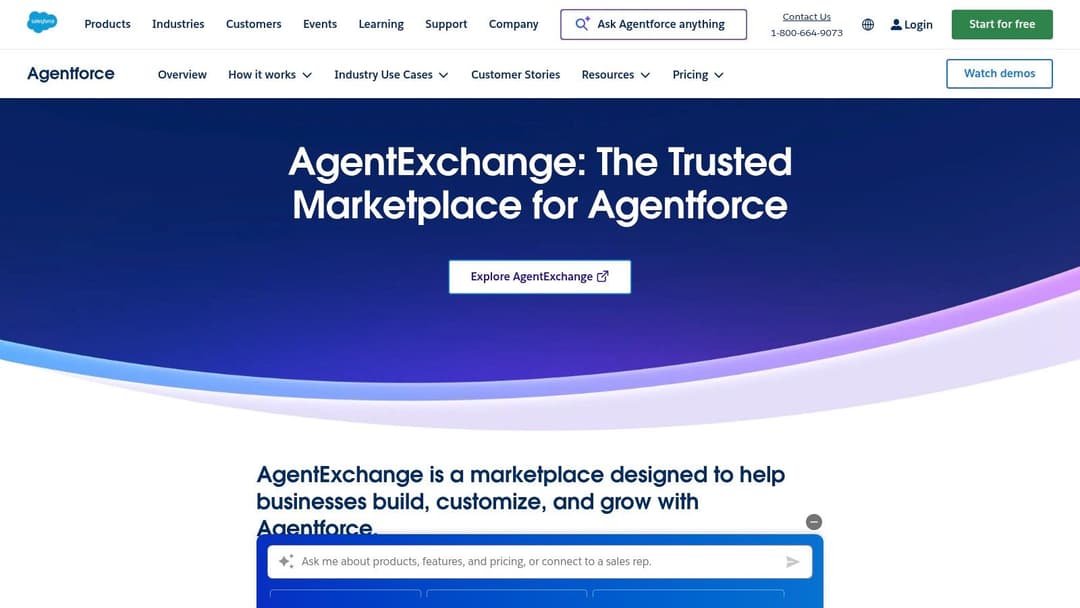 Salesforce AgentExchange