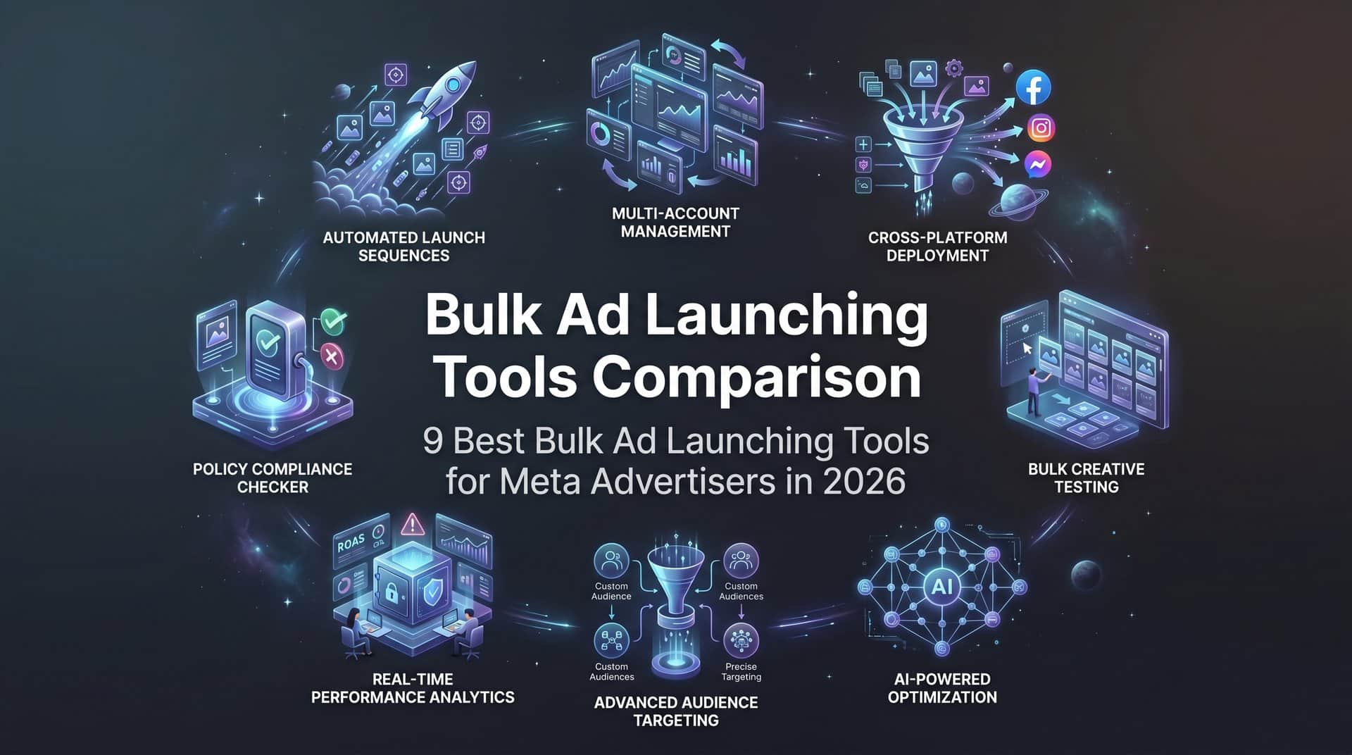 Featured image for 9 Best Bulk Ad Launching Tools for Meta Advertisers in 2026