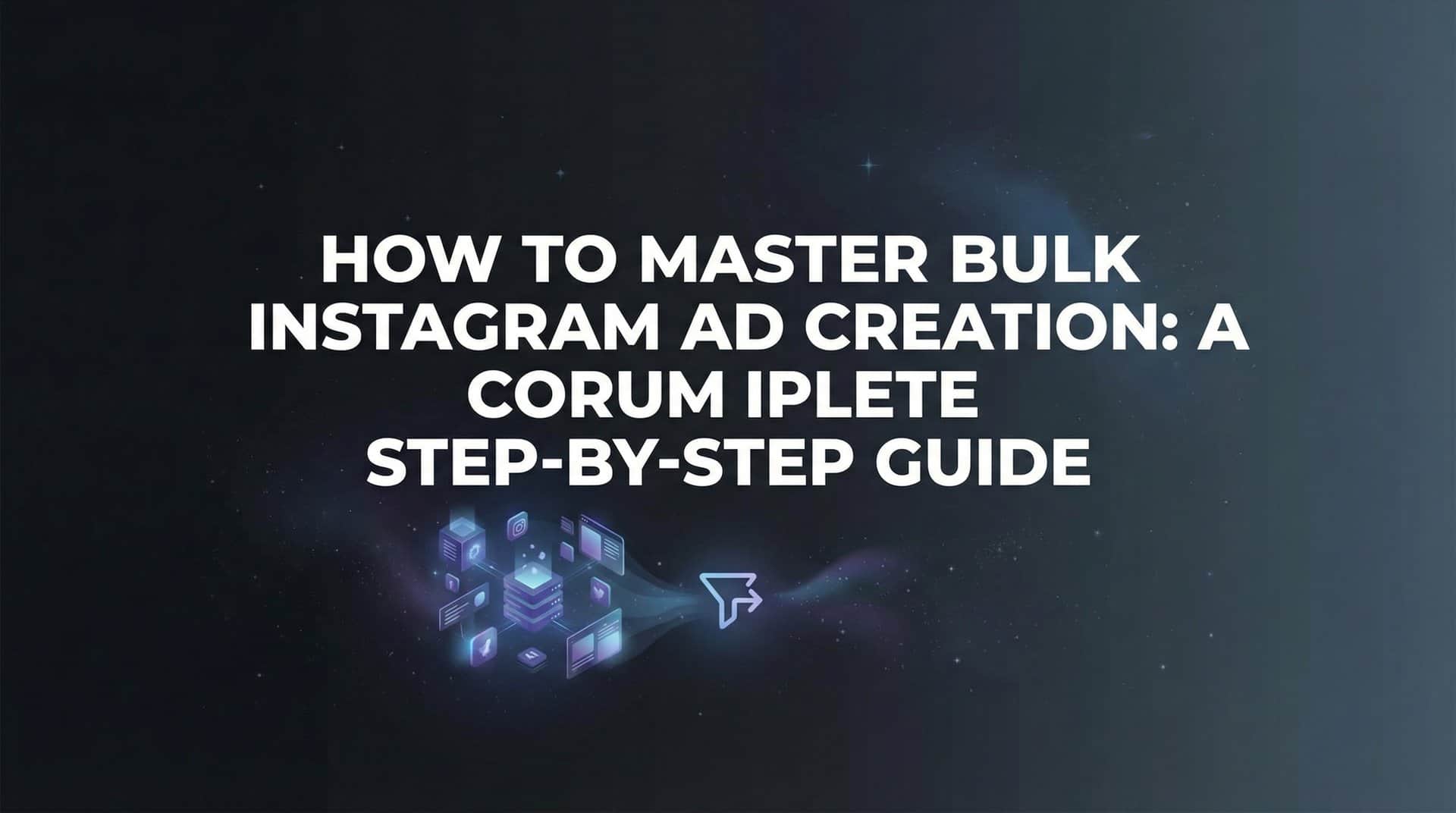 Featured image for How to Master Bulk Instagram Ad Creation: A Complete Step-by-Step Guide