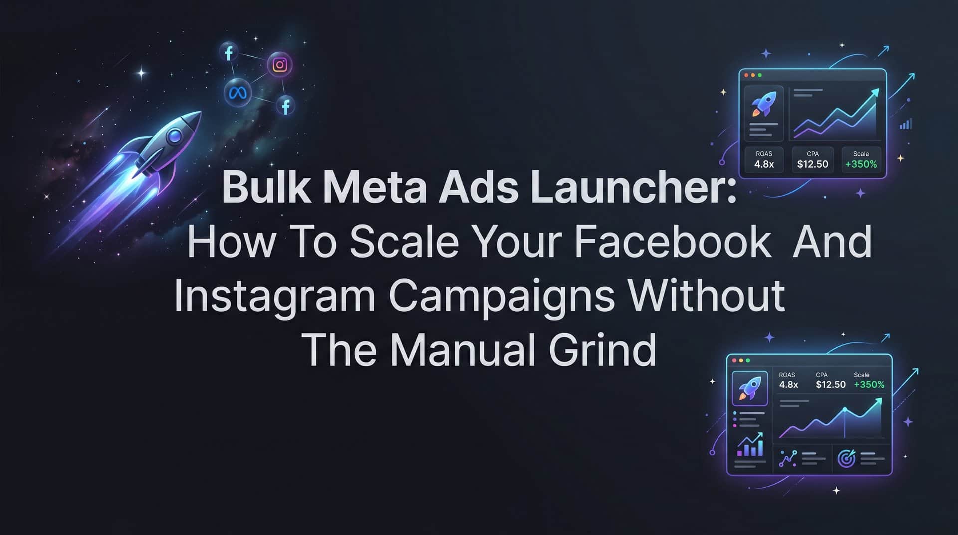 Featured image for Bulk Meta Ads Launcher: How to Scale Your Facebook and Instagram Campaigns Without the Manual Grind