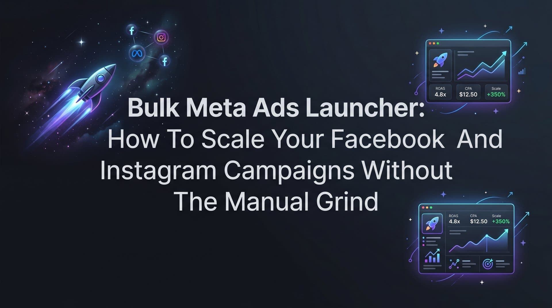 Featured image for Bulk Meta Ads Launcher: How to Scale Your Facebook and Instagram Campaigns Without the Manual Grind