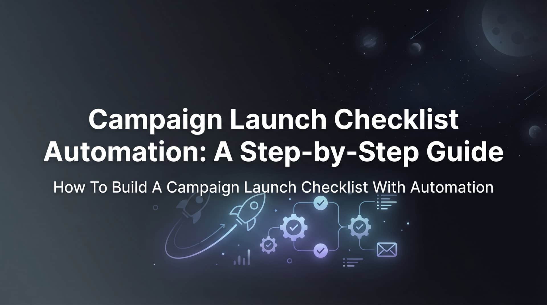 Featured image for How to Build a Campaign Launch Checklist with Automation: A Step-by-Step Guide
