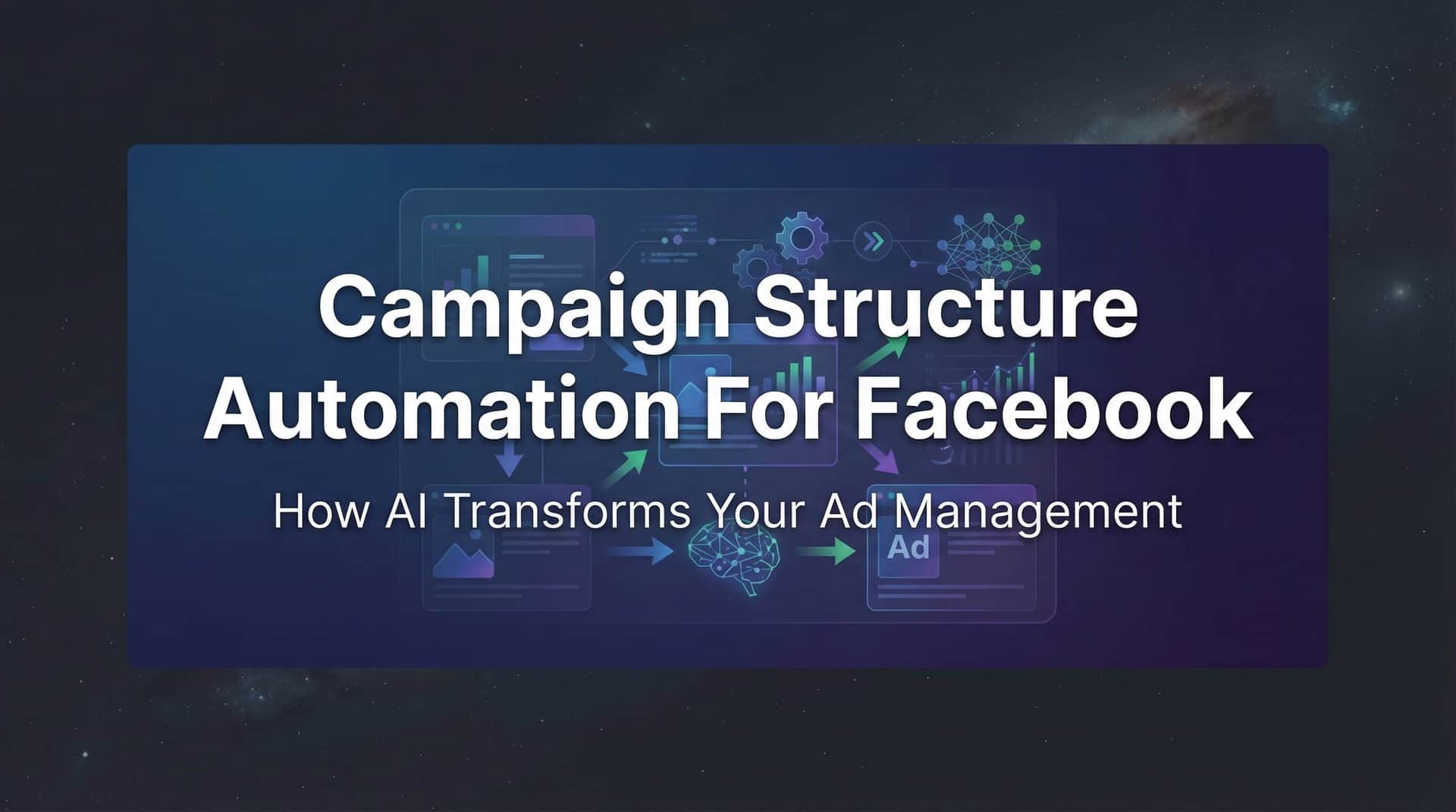 Featured image for Campaign Structure Automation for Facebook: How AI Transforms Your Ad Management
