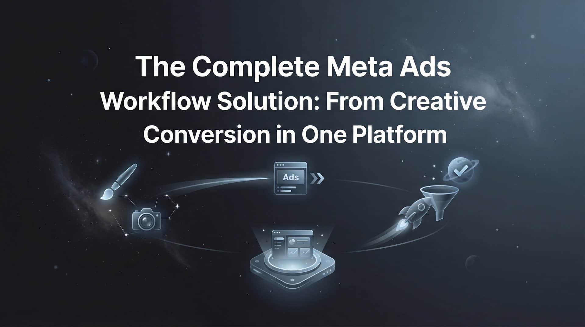 Featured image for The Complete Meta Ads Workflow Solution: From Creative to Conversion in One Platform