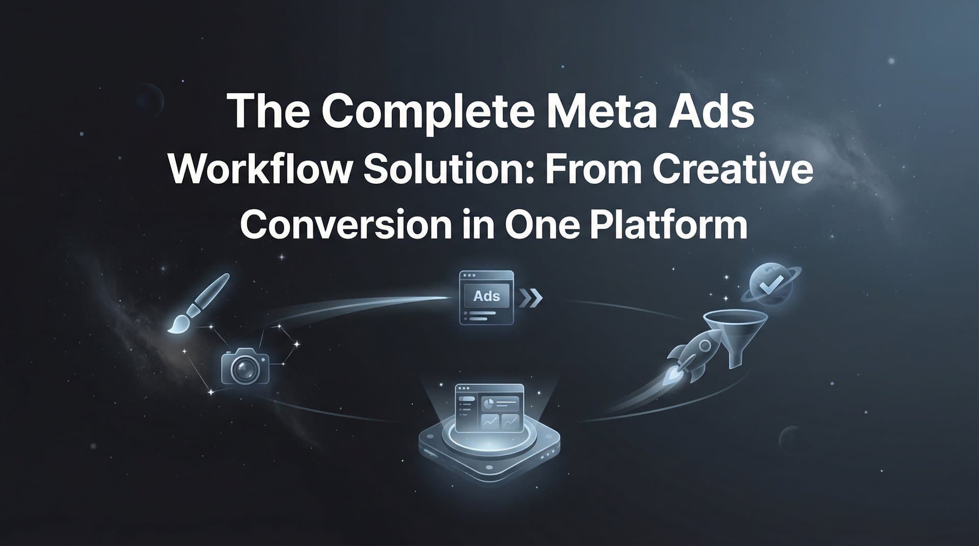 Featured image for The Complete Meta Ads Workflow Solution: From Creative to Conversion in One Platform
