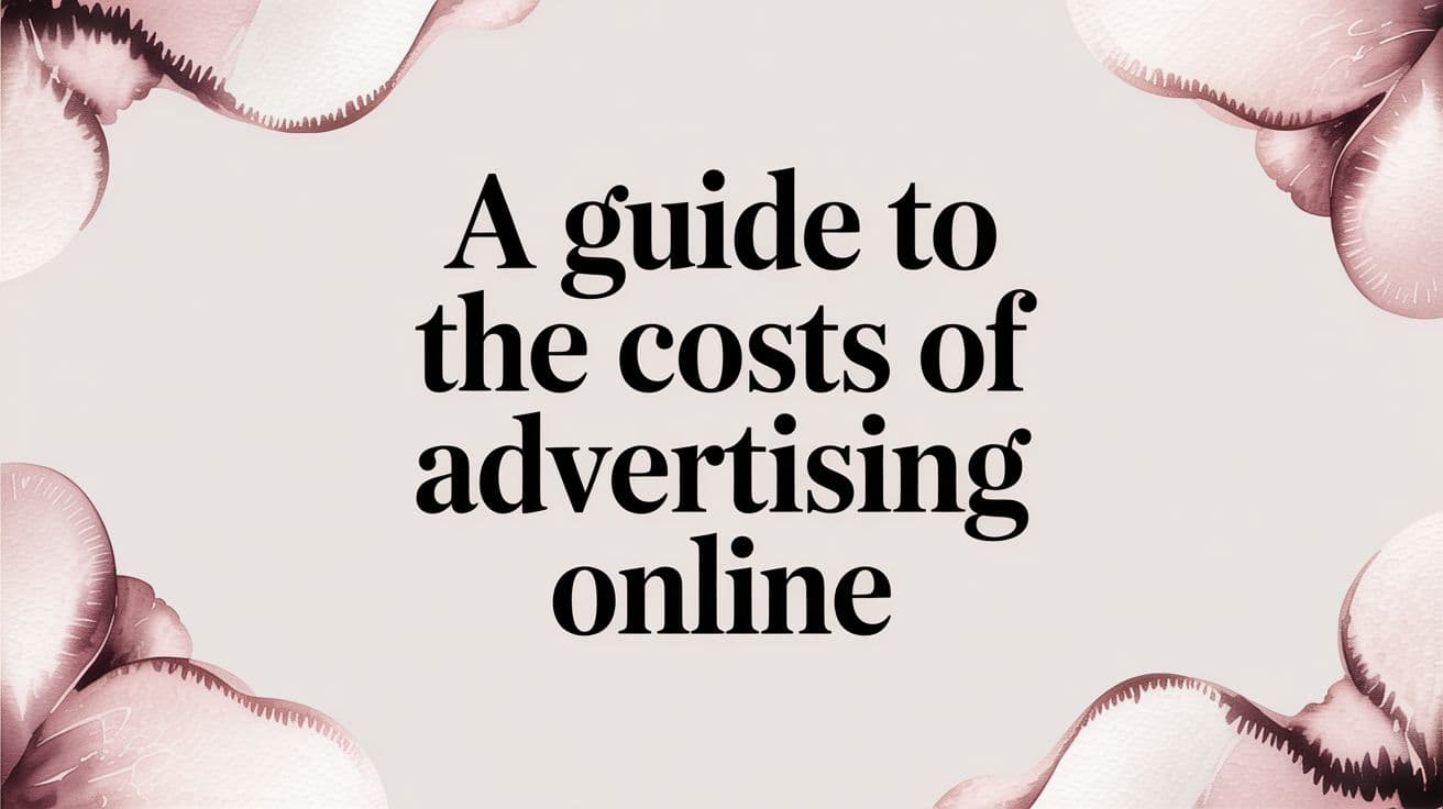 Featured image for A Guide to the Costs of Advertising Online