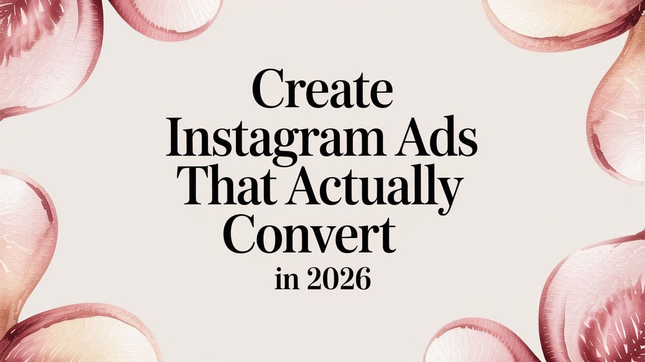 Featured image for Create Instagram Ads That Actually Convert in 2026