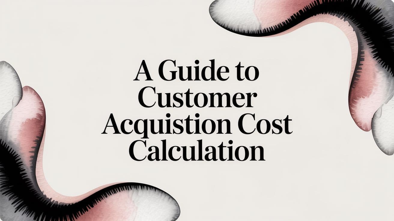 Featured image for A Guide to Customer Acquisition Cost Calculation