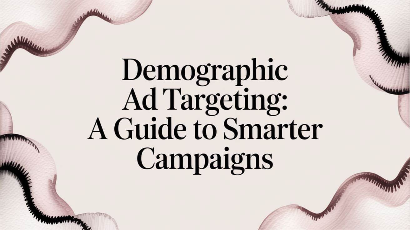 Featured image for Demographic Ad Targeting: A Guide to Smarter Campaigns