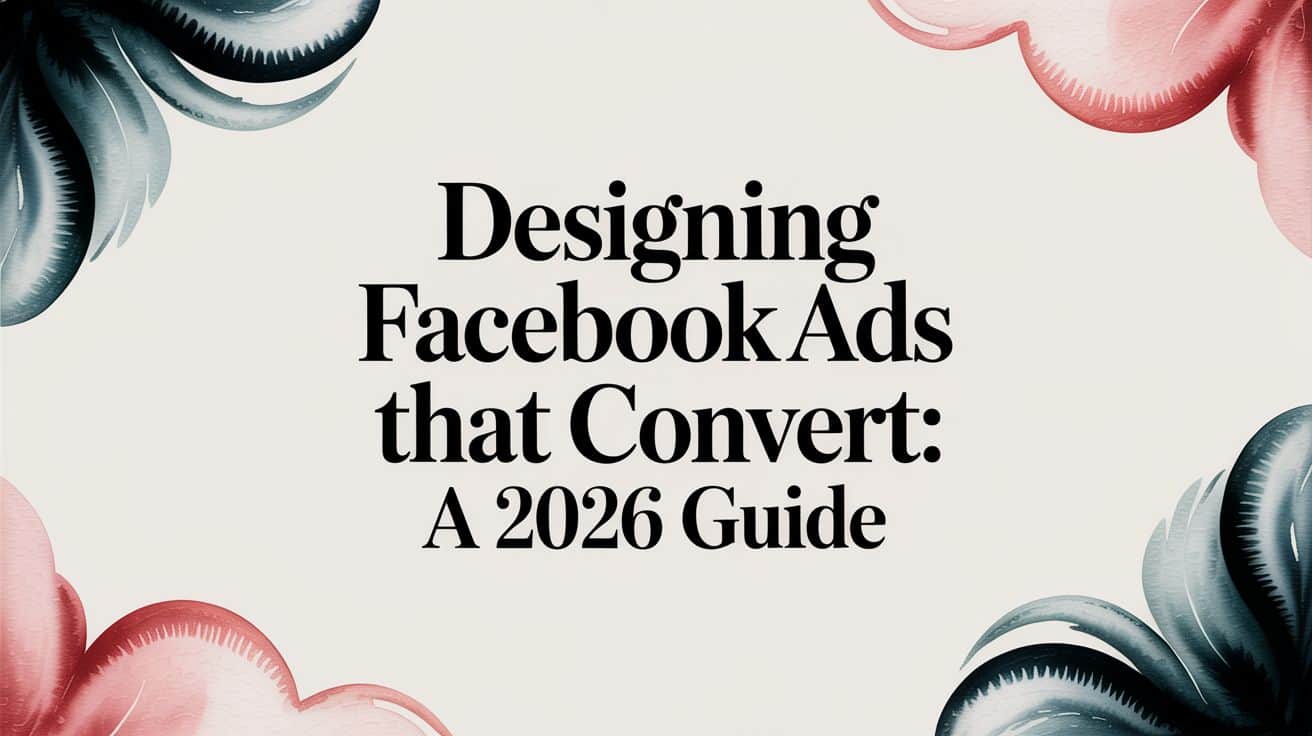 Featured image for Designing Facebook Ads That Convert: A 2026 Guide