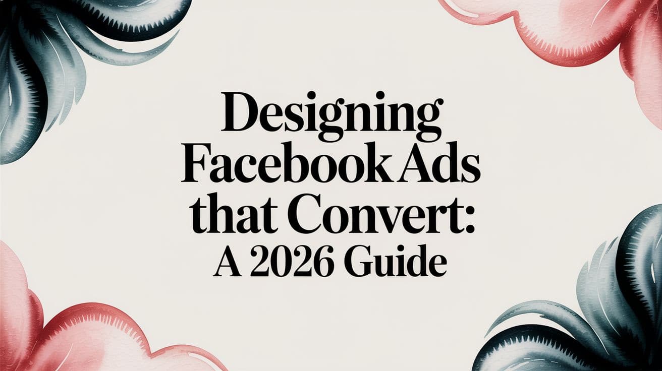 Featured image for Designing Facebook Ads That Convert: A 2026 Guide
