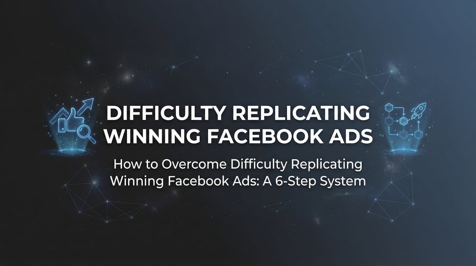 How to Overcome Difficulty Replicating Winning Facebook Ads: A 6-Step System