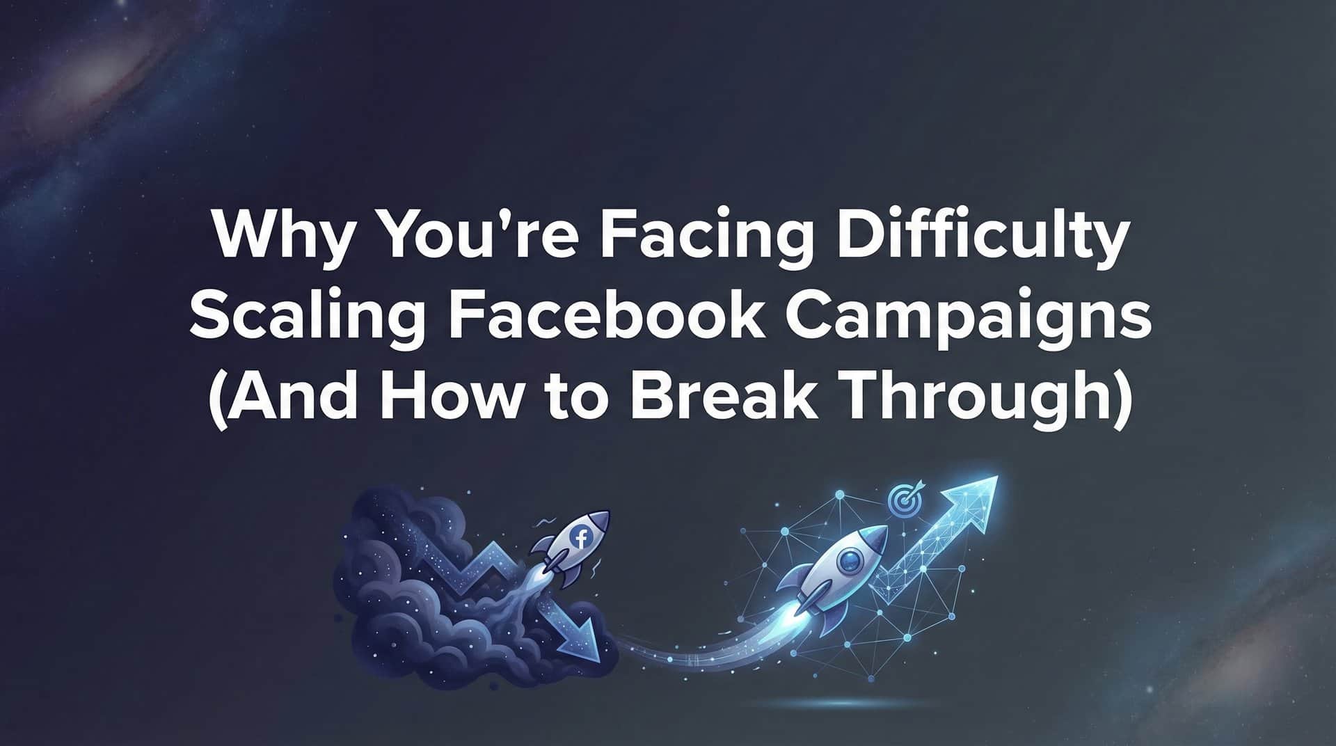 Featured image for Why You're Facing Difficulty Scaling Facebook Campaigns (And How to Break Through)