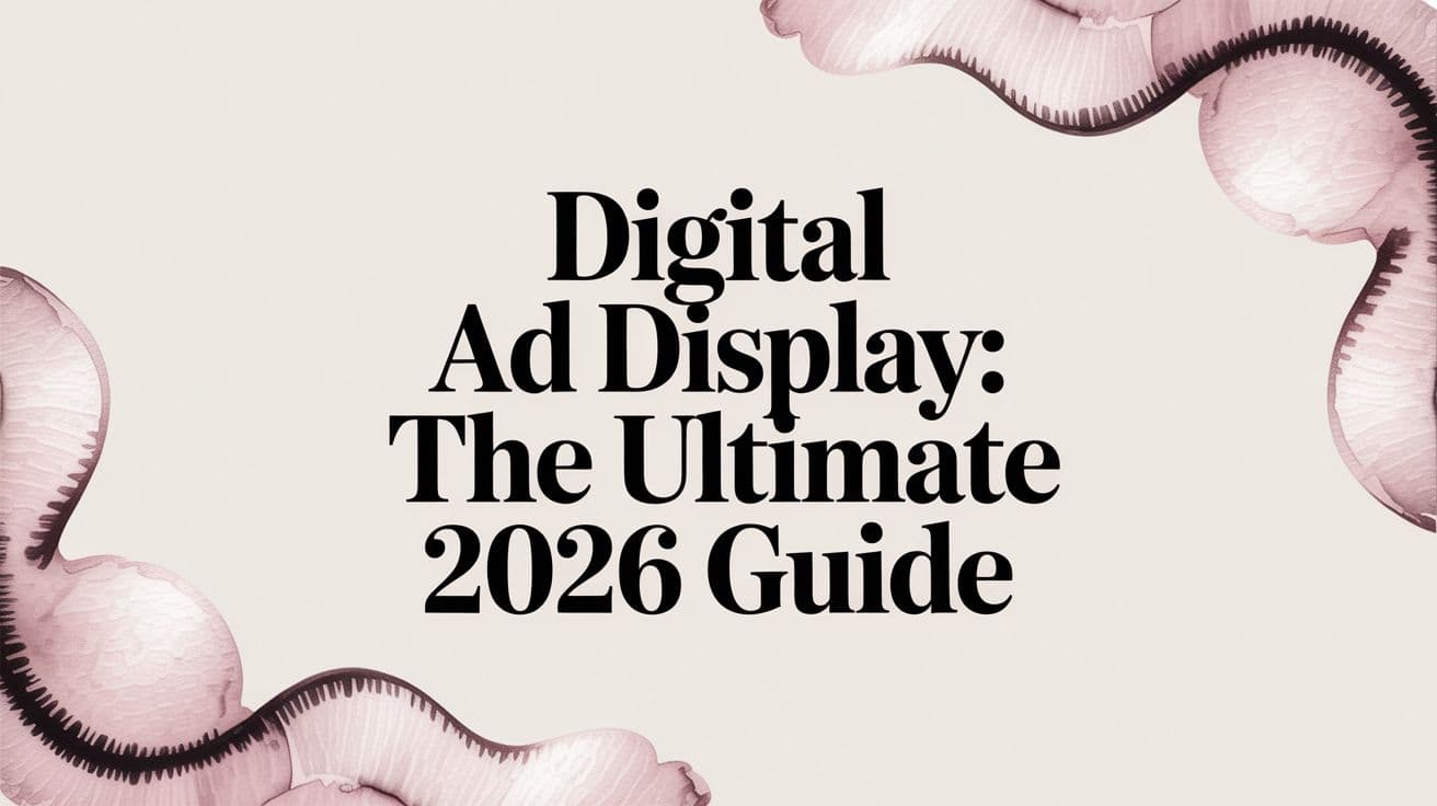 Featured image for Digital Ad Display: The Ultimate 2026 Guide