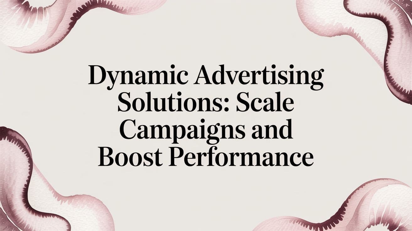 Featured image for Dynamic Advertising Solutions: Scale Campaigns and Boost Performance