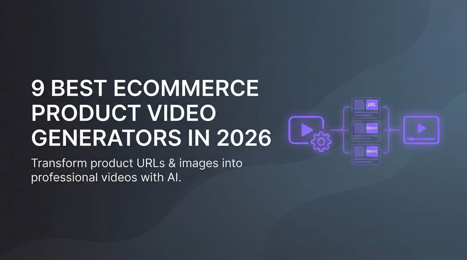 Featured image for 9 Best Ecommerce Product Video Generators in 2026