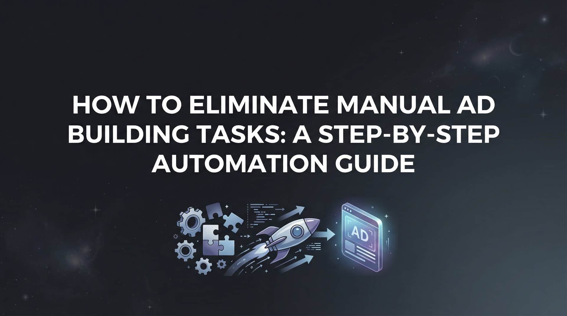 Featured image for How to Eliminate Manual Ad Building Tasks: A Step-by-Step Automation Guide