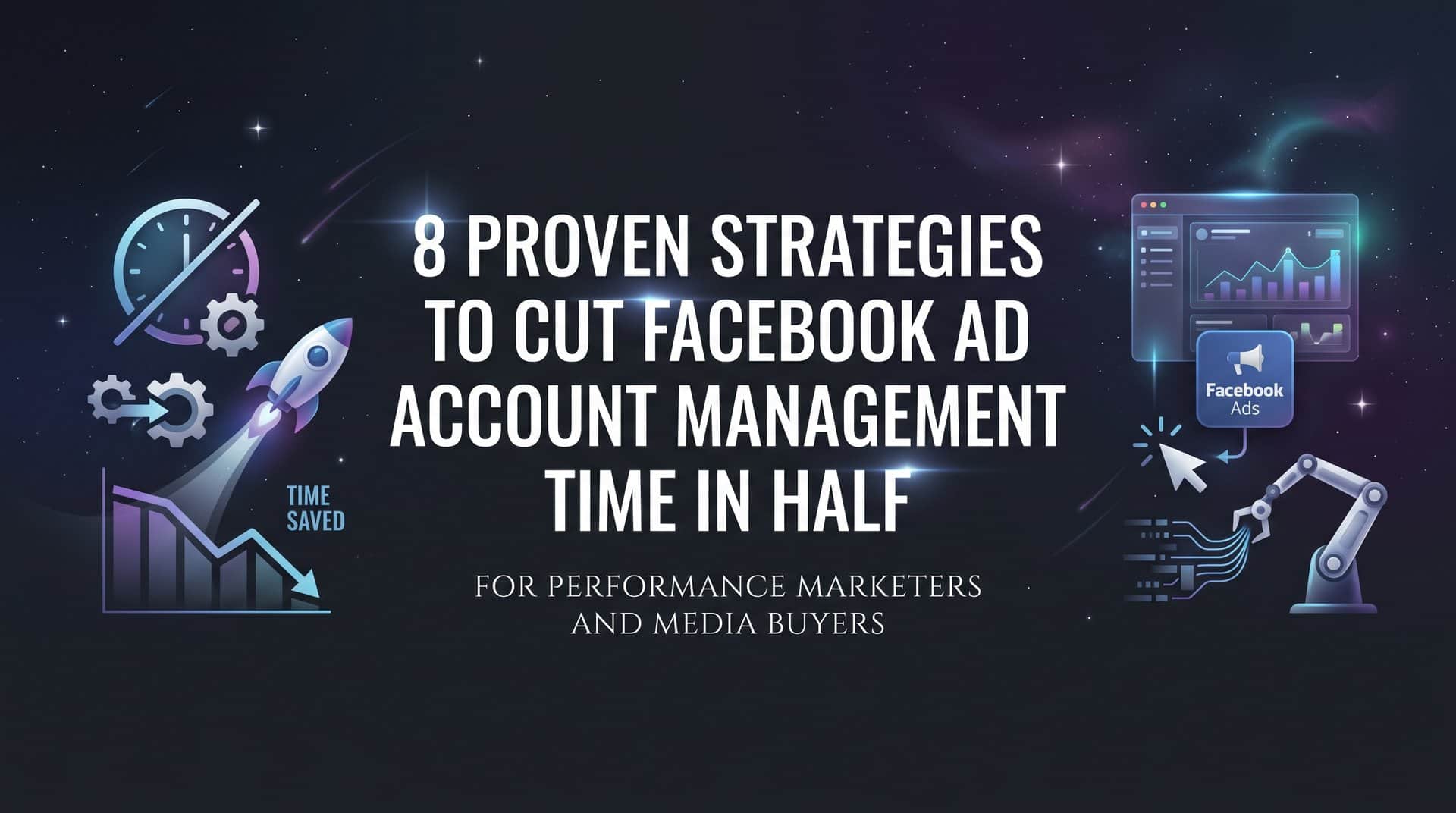 Featured image for 8 Proven Strategies to Cut Facebook Ad Account Management Time in Half