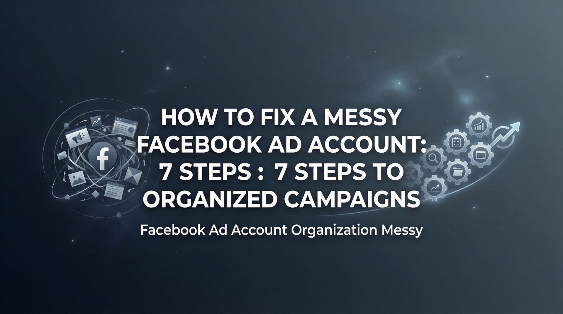 Featured image for How to Fix a Messy Facebook Ad Account: 7 Steps to Organized Campaigns