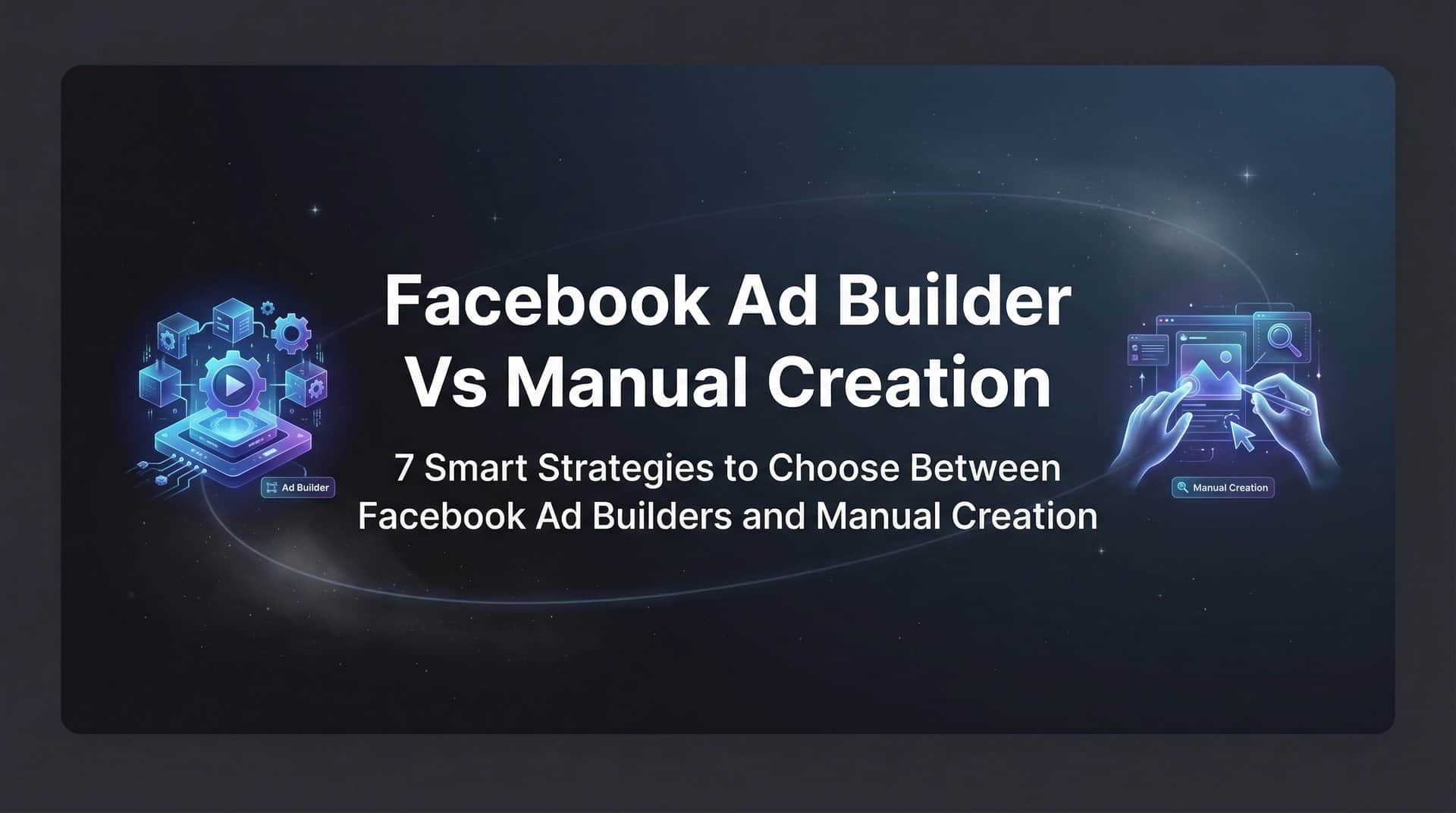 Featured image for 7 Smart Strategies to Choose Between Facebook Ad Builders and Manual Creation