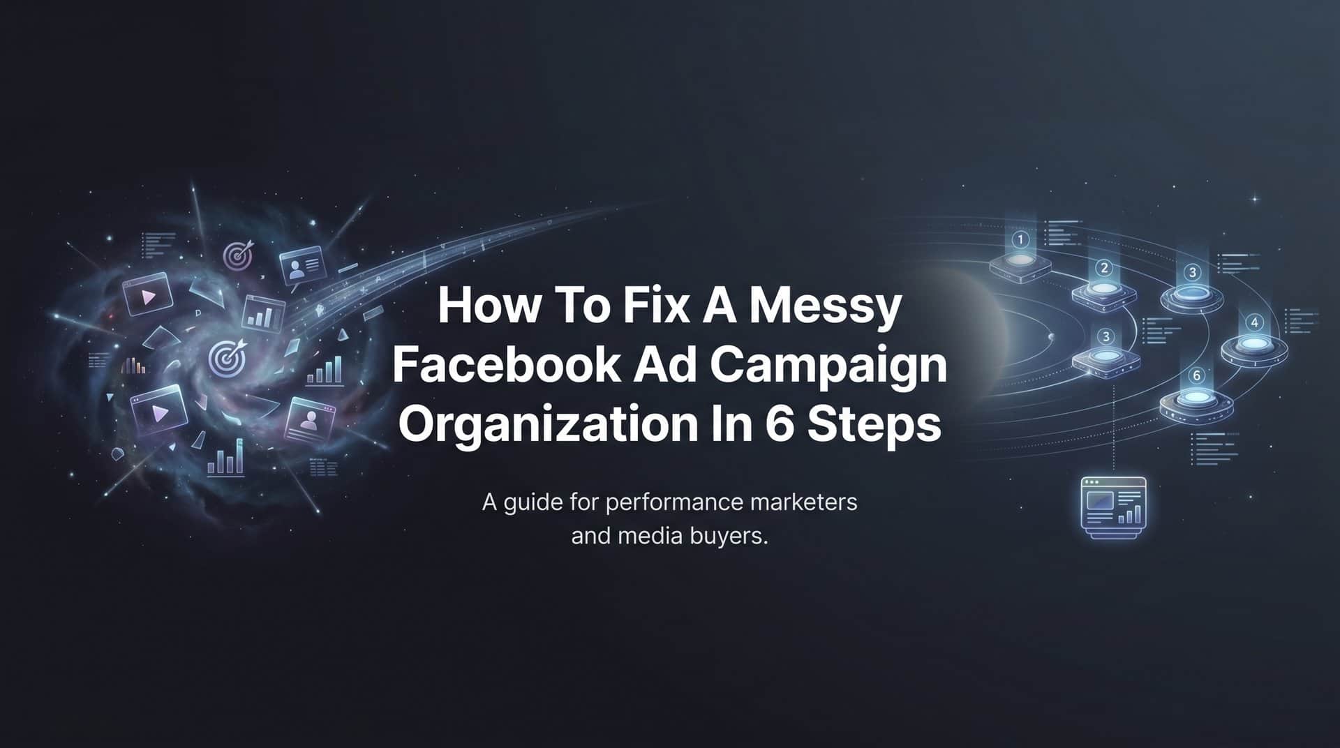 Featured image for How to Fix a Messy Facebook Ad Campaign Organization in 6 Steps