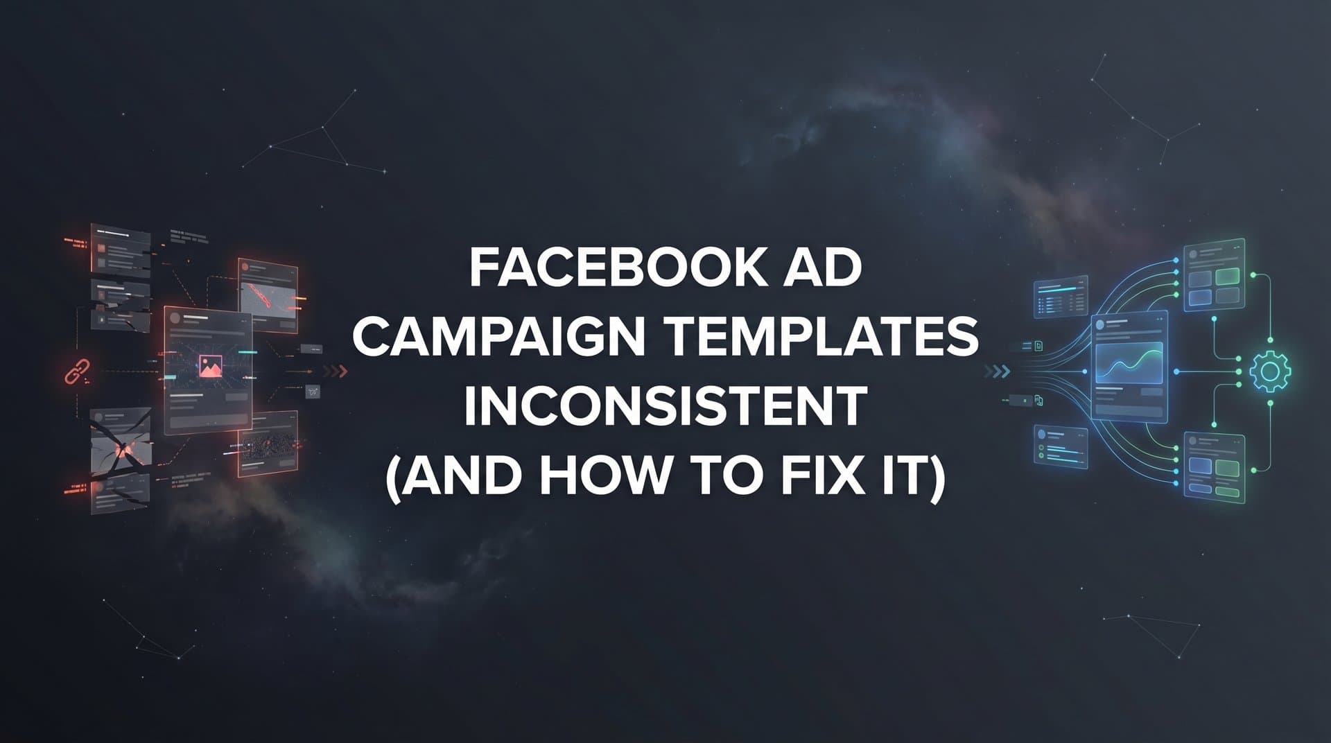 Featured image for Why Your Facebook Ad Campaign Templates Are Inconsistent (And How to Fix It)