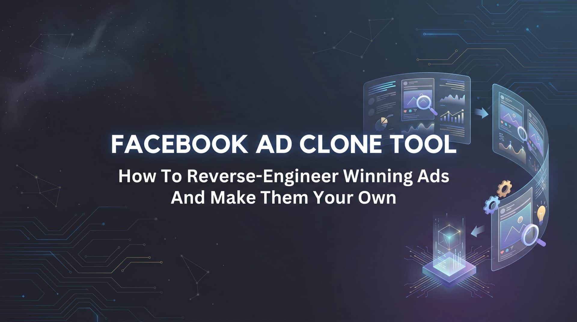 Featured image for Facebook Ad Clone Tool: How to Reverse-Engineer Winning Ads and Make Them Your Own