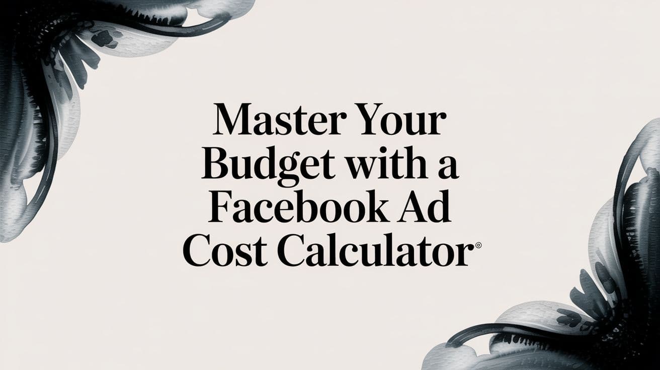 Featured image for Master Your Budget With A Facebook Ad Cost Calculator