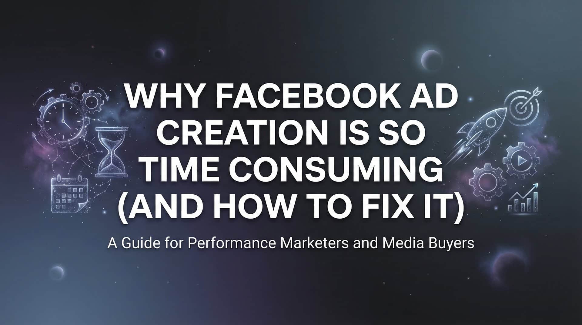 Featured image for Why Facebook Ad Creation Is So Time Consuming (And How to Fix It)