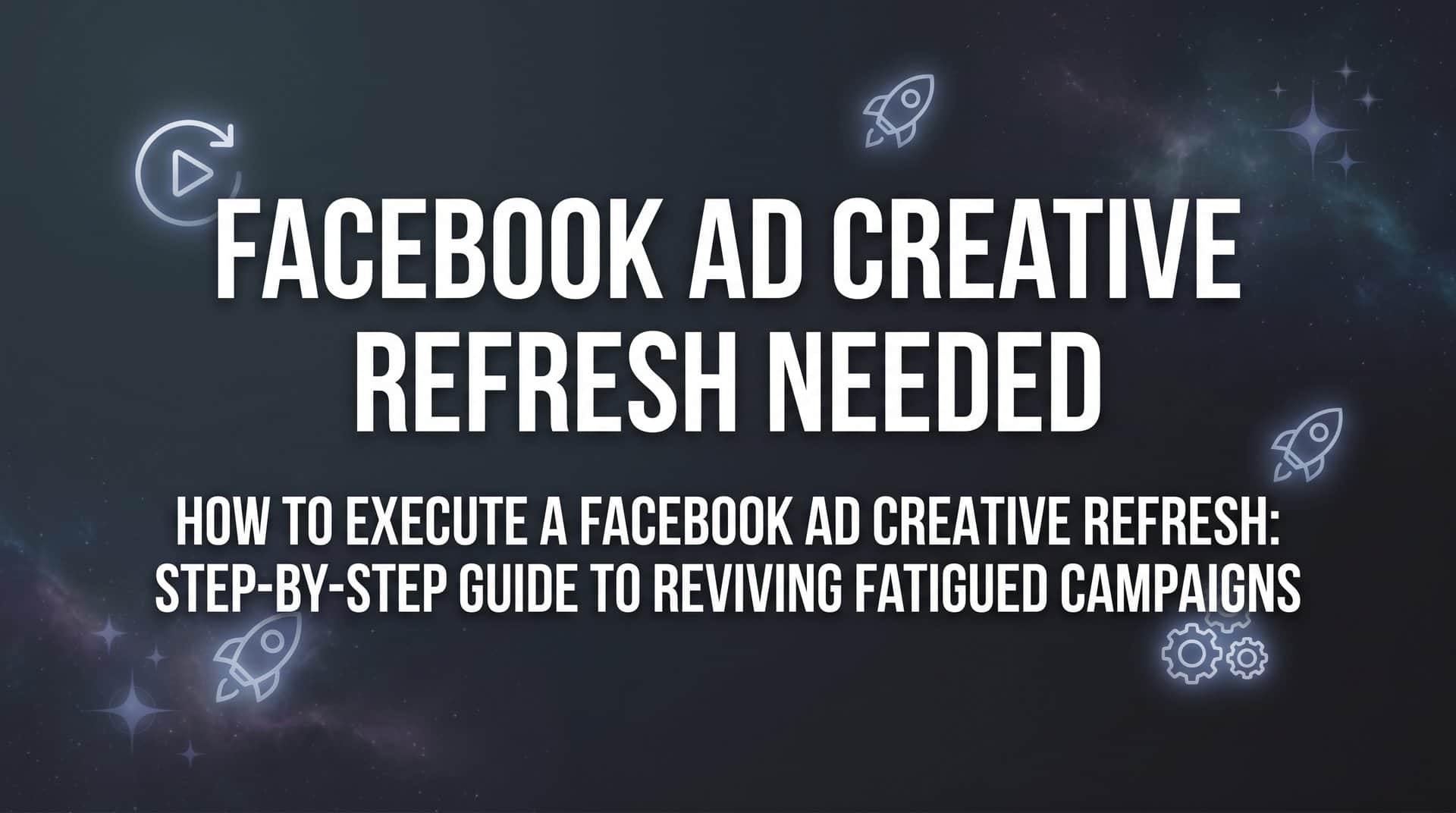 Featured image for How to Execute a Facebook Ad Creative Refresh: Step-by-Step Guide to Reviving Fatigued Campaigns